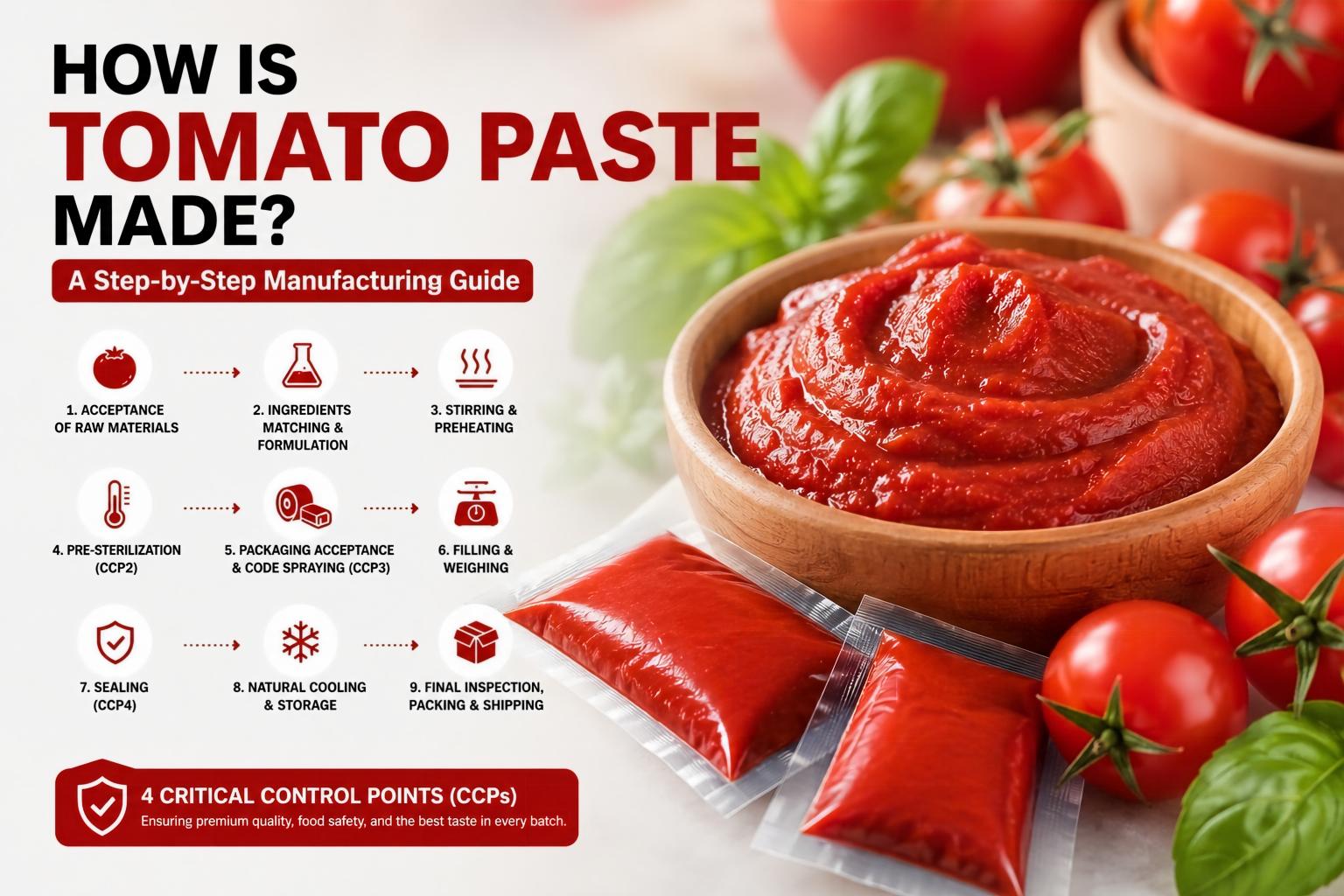 Bagaimanakah Pes Tomato Dibuat? Panduan Pembuatan Langkah Demi Langkah