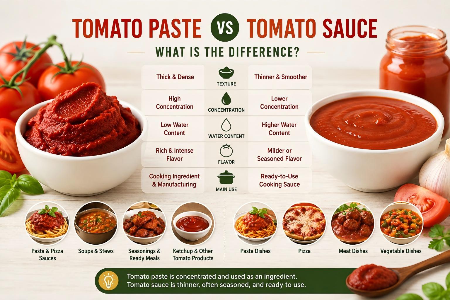 Pes Tomato vs Sos Tomato: Bolehkah Anda Menukar Satu dengan Yang Lain?