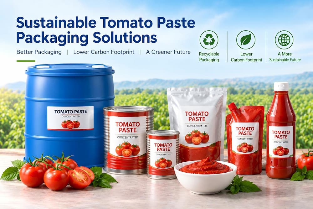 Panduan Pembungkusan Pes Tomato Lestari: Beg dalam Kotak, Karton Berasaskan Kertas dan Sumber Rendah Karbon