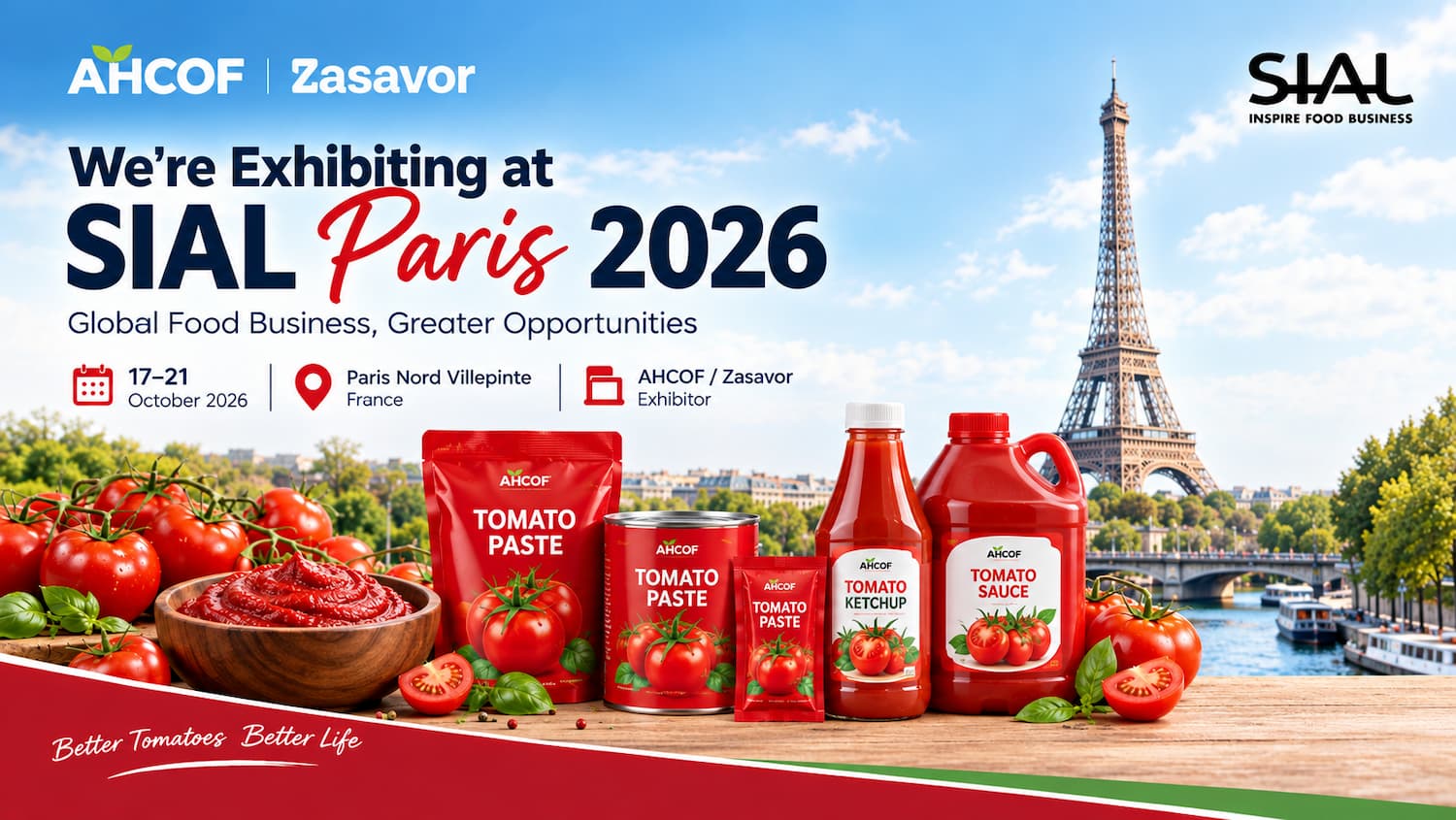 Menuju SIAL Paris 2026: Temui AHCOF & Zasavor di Perancis!